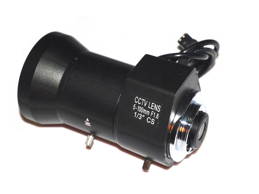 AN05100A 3 55 Degree F1.6 Auto IRIS 1 3 CCTV Lens IR Megapixel HD Zoom LENS CS Mount Type For CCTV Camera Free Shipping