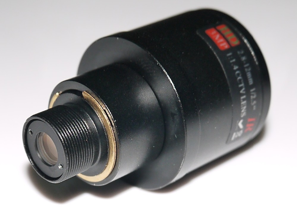 2.8 12mm 90 28 Degree Angle 1 2.7 Mount M12 x 0.5 Aperture F1.4 CCTV 2.0 MegaPixel Fixed Lens For CCTV Camera