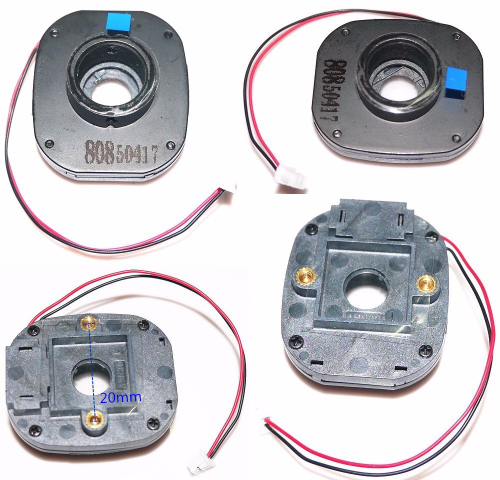 CCTV CAMERA CMOS IR CUT Lens Mount 12 x 0.5MM Motherboard Mounting Holes 20MM Free Shipping