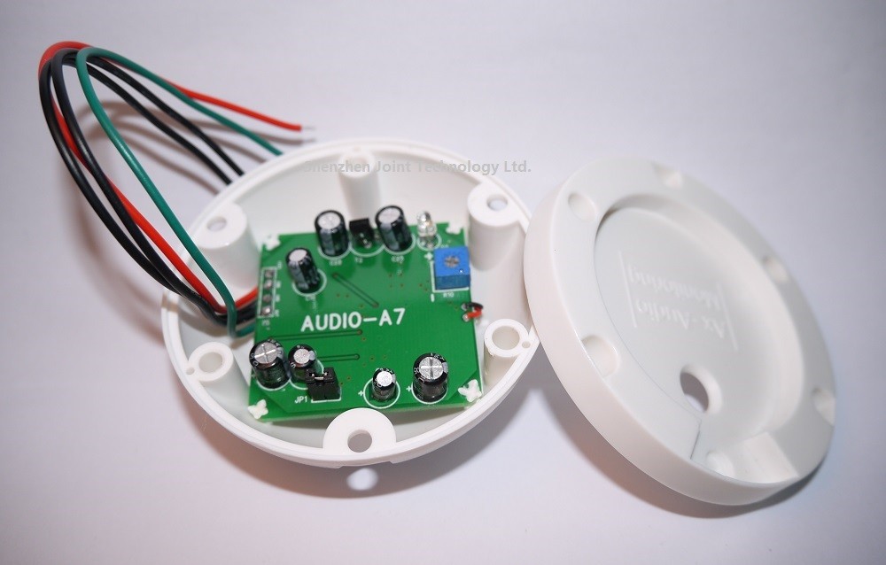 A7 Audio Muting Highly Sensitive Multi Function Audio Monitor For CCTV Microphone Head Free Shipping