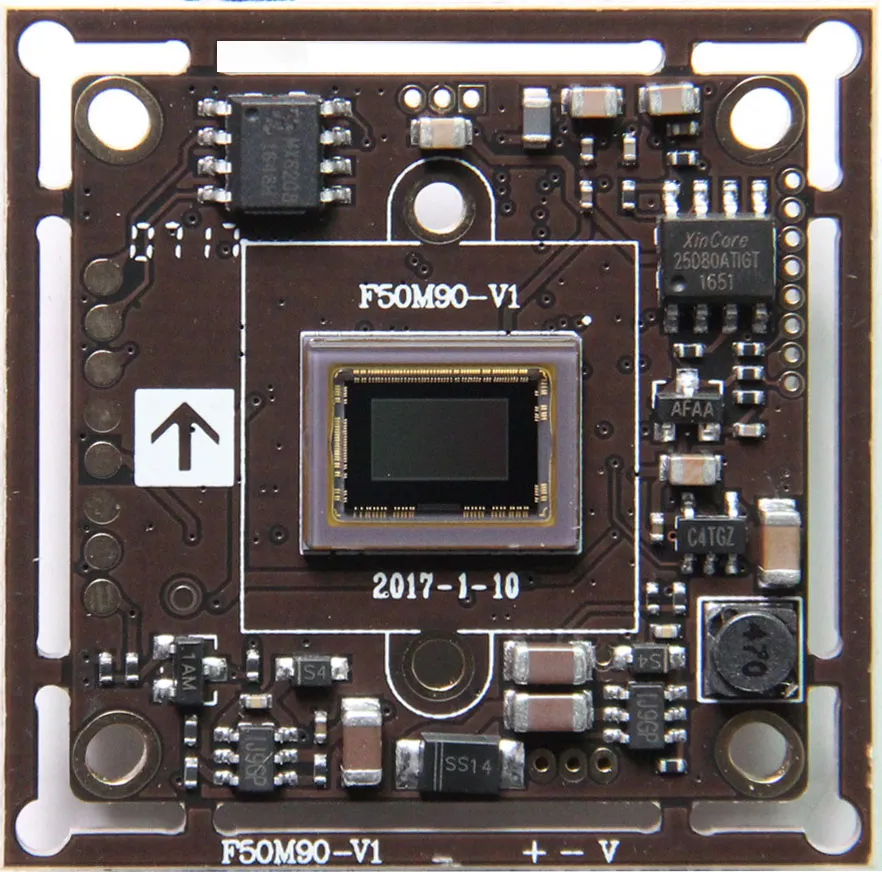 1/2.8" Sony IMX327 FH8550M AHD TVI CVI Analog 4 in 1 1080P 2MP Starlight Security CCTV CMOS HD Camera Module Board