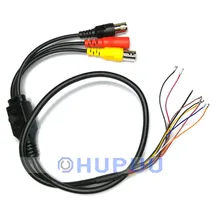 CBB-OA2 ADkey OSD joystick DC power Analog AHD/CVI/TVI Dual Video tail cable for security CCTV HD camera