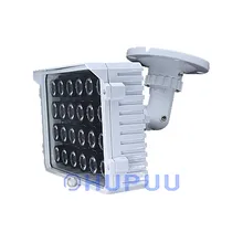 CCTV 24pcs White Light LED 48W illuminator Night Vision Spotlight For HD Security Surveillance Camera 70Meter