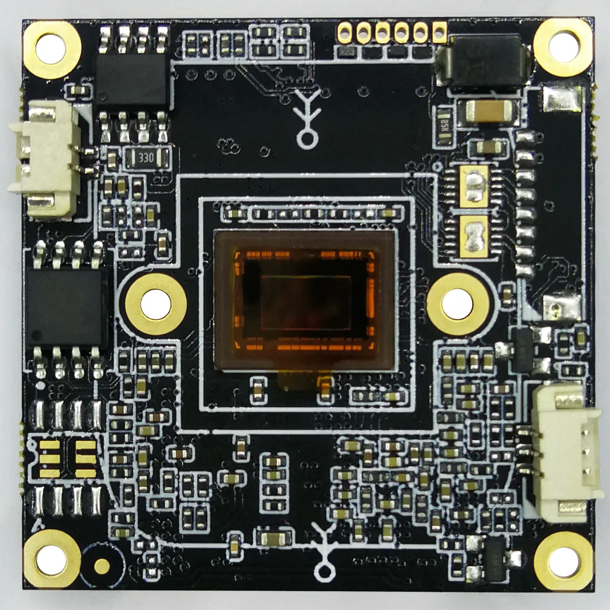 H307C6 1/2.8" SONY IMX307 2MP H.265 H.264 IP Starlight CCTV Camera Module board HTML5 single board
