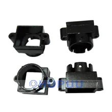 D14 Lens Holder/housing Metal 22mm hole distance (Black, 22mm, height 15.2mm)