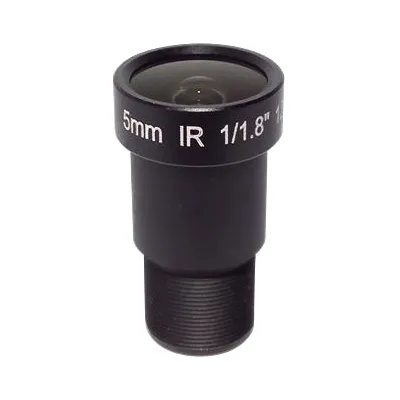 LF5-M12-12MP-F2-IR 1/1.8" 12MP 4K 5mm M12 MTV Mount Camera Lens for IMX178 IMX185 IMX385