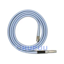 1.8 2.5 3.0m Medical Optical Fiber Endoscopic Light Cable For Led Cold Light Source