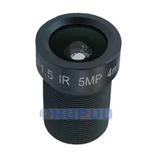 LF4-M12-5MP-F1.5 1/2.5" 5MP 4mm focal length F1.5 aperture M12 Lens (No filter)