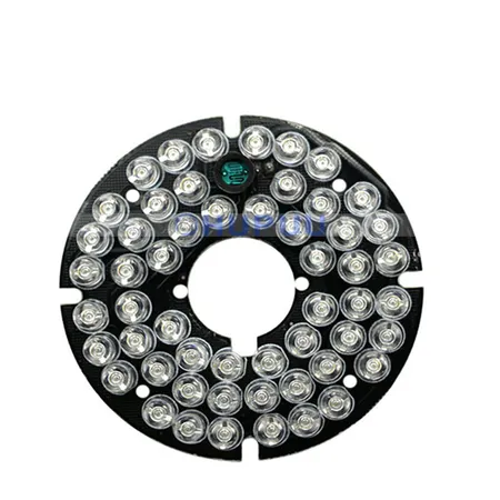 ALB-FY-6054-C10-30D 850nm infrared light 54pcs  IR LED board for Surveillance cameras night vision 360mA 5-30meters outter 60mm inner 18mm