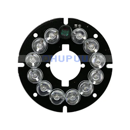 ALBFY-812-C12-45D CCTV Accessories 850nm infrared light 12 Grain IR LED board for Surveillance night vision cameras 70-80mA