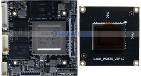 S43P585 1/1.2" SONY IMX585 8MP 30fps H.265 IP Starlight Security CCTV HD Camera Module board