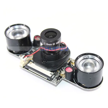 5MP OV5647 CSI Camera Module 75 Degree with IR LED Manual IR-CUT for raspberry pi 4B 3B 2B B+