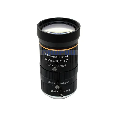 LF0850-C-3MP-F1.4 1/2.3" 3MP 8-50mm F1.4 C Mount Manual Zoom Lens