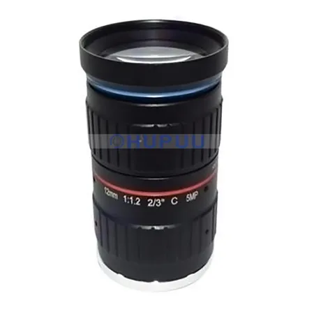LF12-C-8MP-F1.2 2/3" 12mm Focal length 8MP F1.2 C mount lens
