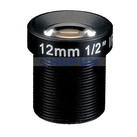 LF12-M12-MP-F1.6-S12 1/2" 12mm focal length M12 Lens for CCTV Camera