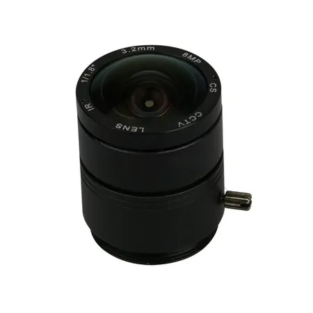 LF3.2-CS-12MP-F2-IR 1/1.8" 12MP 4K 8MP 3.2mm CS Mount F2.0 Camera Lens (F2.0, Fixed, 12MP)