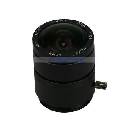 LF3.2-CS-12MP-F2-IR 1/1.8" 12MP 4K 8MP 3.2mm CS Mount F2.0 Camera Lens (F2.0, Fixed, 12MP)