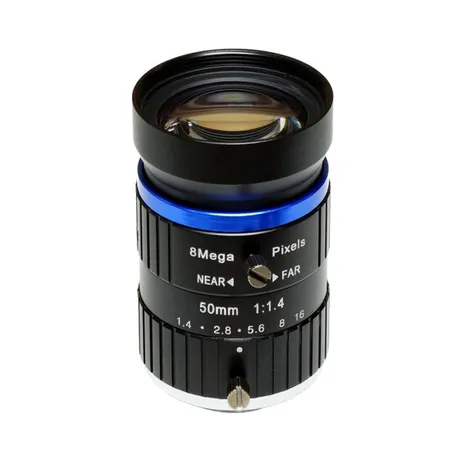 LF50-C-8MP-F1.4 1" 50mm 8MP C mount F1.4 starlight camera lens (F1.4, 8MP)