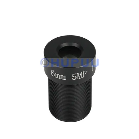 LF6-M12-5MP-F12 Night Vision F1.2 6mm 5MP 1/1.8" M12 Mount starlight night vision Security CCTV Camera Lens