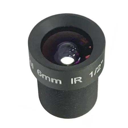 LF6-M12-5MP-F2 1/2" 5MP 6mm M12 MTV Mount Camera Lens for IMX385