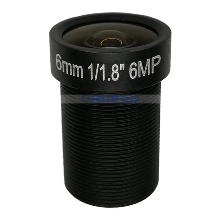 LF6-M12-6MP 1/1.8" 6MP 6mm F1.6 M12 Mount Camera Lens