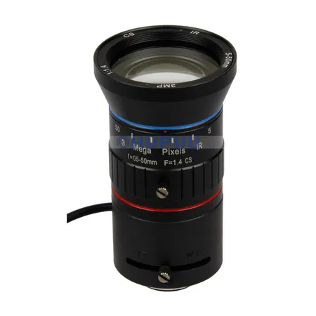 LF550-CS-3MP-F1.4-IR-D 1/2.7" 3MP 5-50mm F1.4 CS Mount Auto Iris Manual Focus Manual Zoom Lens (F1.4, 3MP)