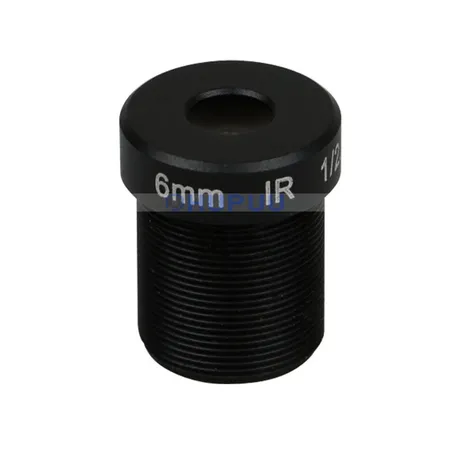 LF6-M12-5MP-F2-IR 6mm 5MP 1/2.5" M12 Mount F2.0 Fixed CCTV Camera Lens