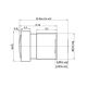 LF2.6-M12-3MP-F1.8-IR 2.6mm M12 3MP 1/2.7" 162 degree wide angle lens